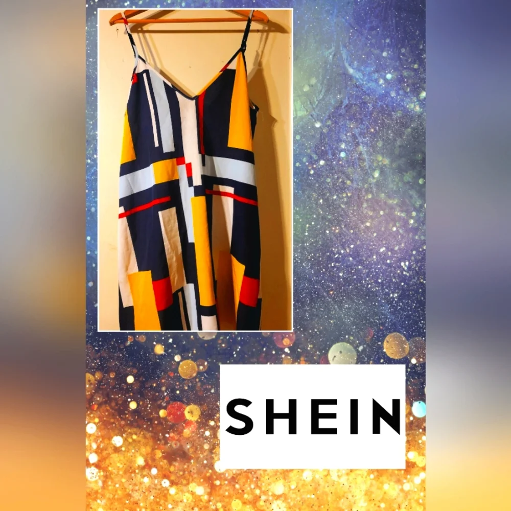 Shein Dress Color Block - Picture 1 of 1